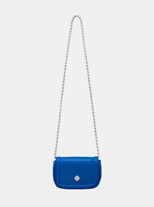 [GREENBUTTERxHEEARI]Poppy Chain Mini Bag (Cobalt blue)